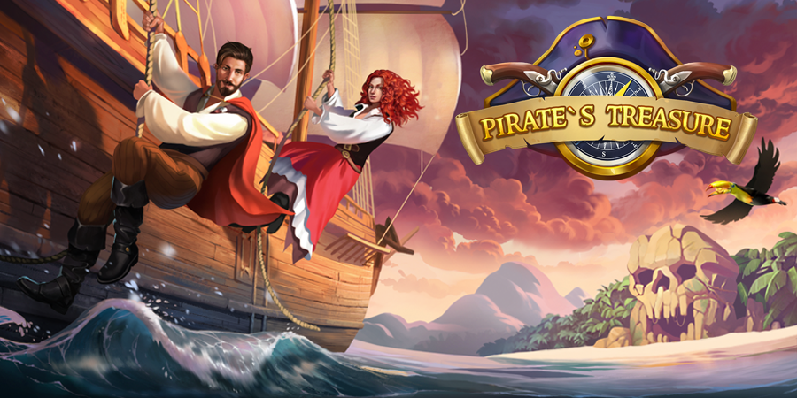 Front Cover for Pirate's Treasure! (Windows) (From www.haikugamesco.com)