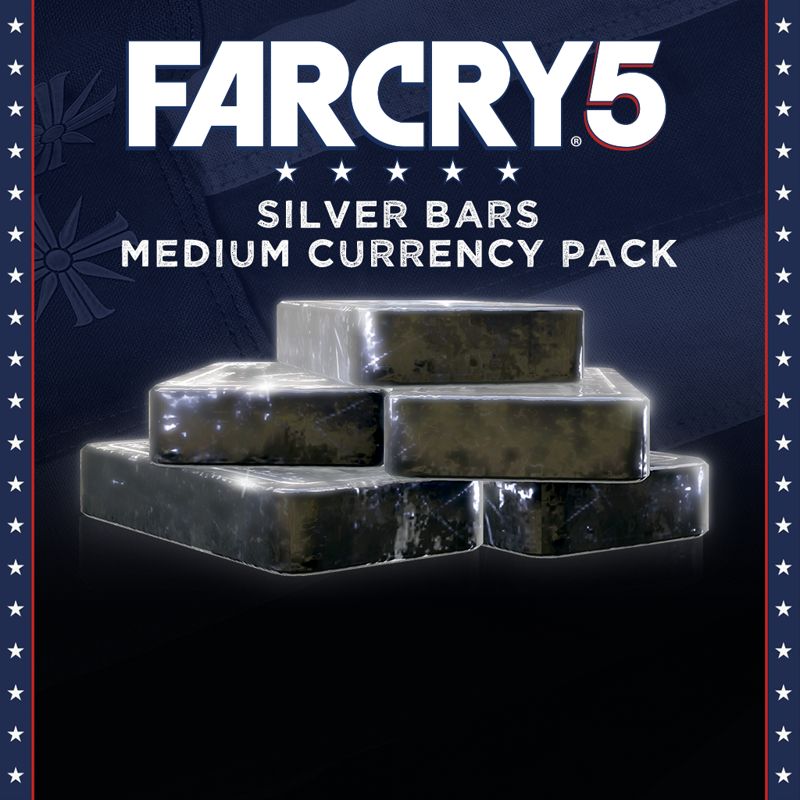 Front Cover for Far Cry 5: Silver Bars Medium Currency Pack (PlayStation 4) (download release)