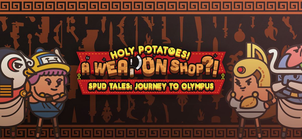 Front Cover for Holy Potatoes!: A Weapon Shop?! - Spud Tales: Journey to Olympus (Linux and Macintosh and Windows) (GOG.com release)