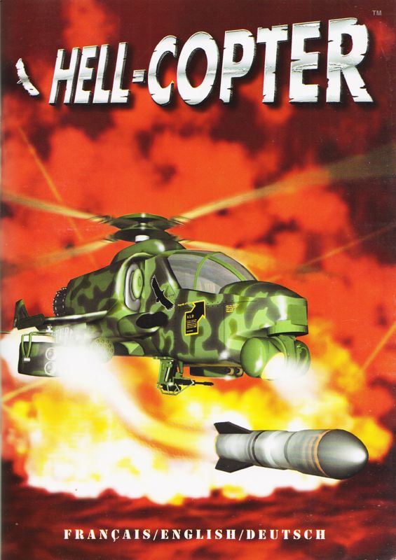 Manual for Hell-Copter (Windows): Front (68-page)