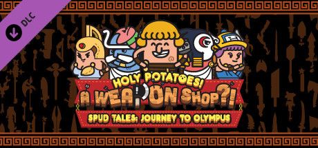 Front Cover for Holy Potatoes!: A Weapon Shop?! - Spud Tales: Journey to Olympus (Linux and Macintosh and Windows) (Steam release)