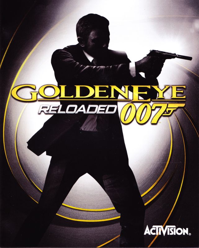 Manual for GoldenEye 007: Reloaded (PlayStation 3): Front
