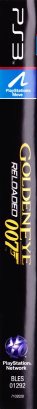 Spine/Sides for GoldenEye 007: Reloaded (PlayStation 3)