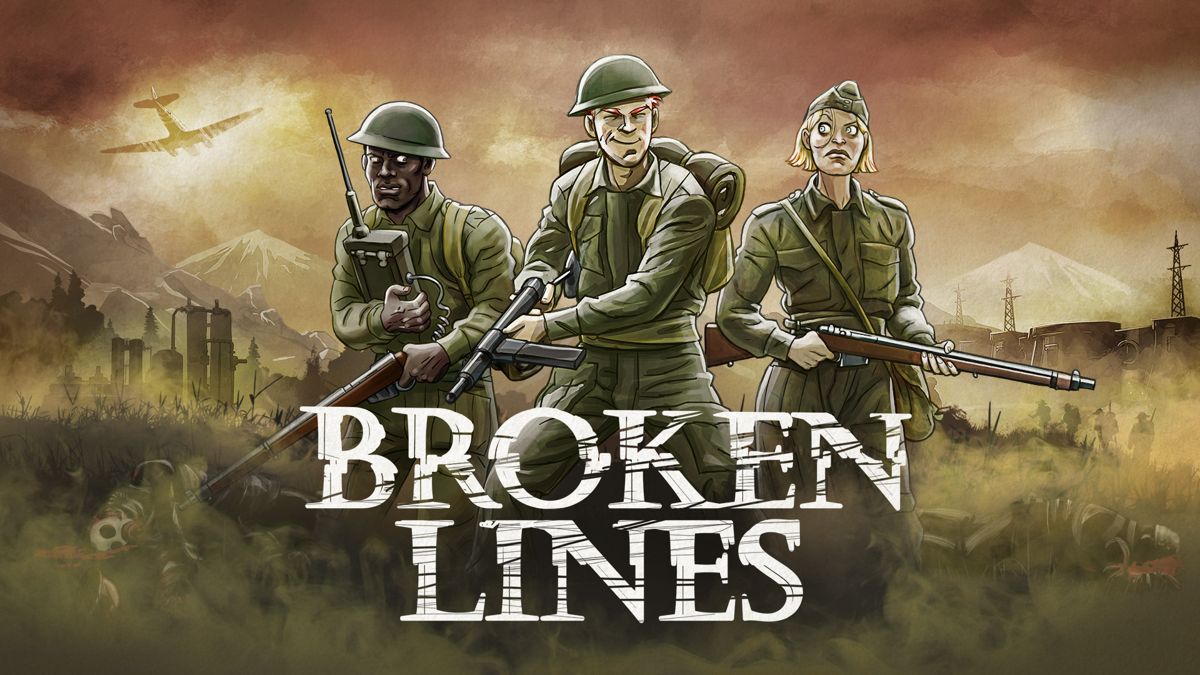 Front Cover for Broken Lines (Nintendo Switch) (download release): 2nd version