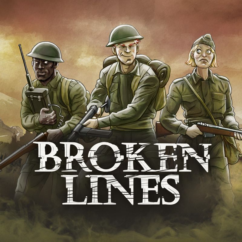 Front Cover for Broken Lines (Nintendo Switch) (download release)