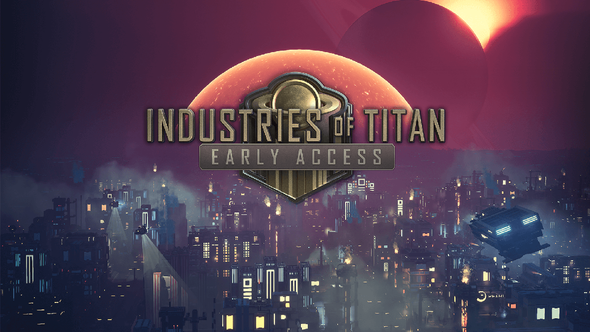 Front Cover for Industries of Titan (Windows) (Epic Games Store release): Early Access version