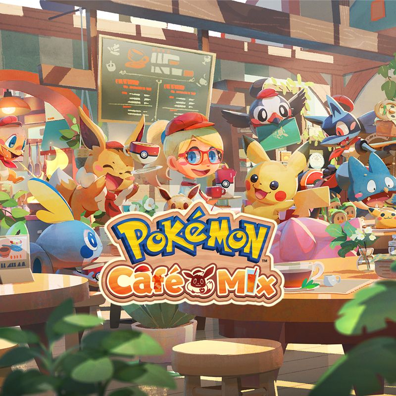 Front Cover for Pokémon Café Mix (Nintendo Switch) (download release)