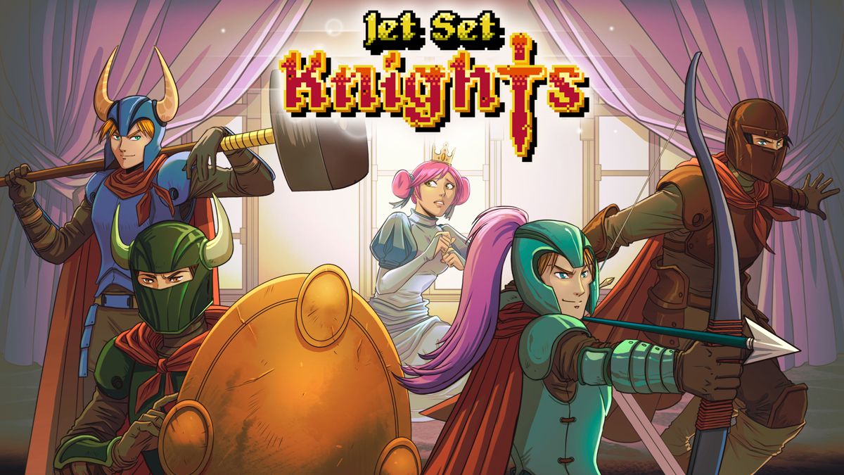 Front Cover for Jet Set Knights (Nintendo Switch) (download release)
