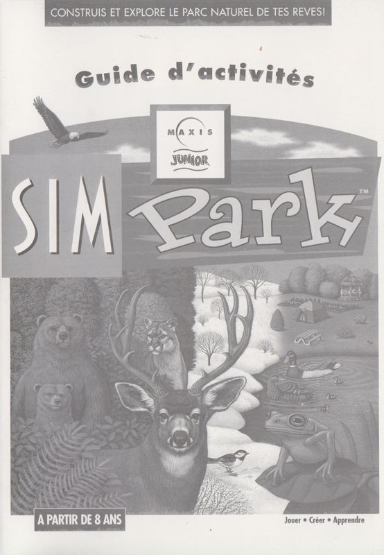 Extras for SimPark (Windows and Windows 3.x): Activity Guide - Front (40-page)