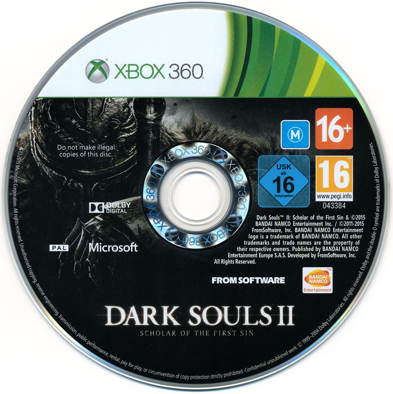 Dark Souls II: Scholar of the First Sin (Microsoft Xbox 360, 2015