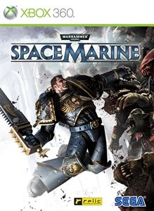 Front Cover for Warhammer 40,000: Space Marine (Xbox 360) (Games on Demand release)