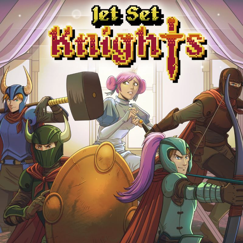 Front Cover for Jet Set Knights (Nintendo Switch) (download release)