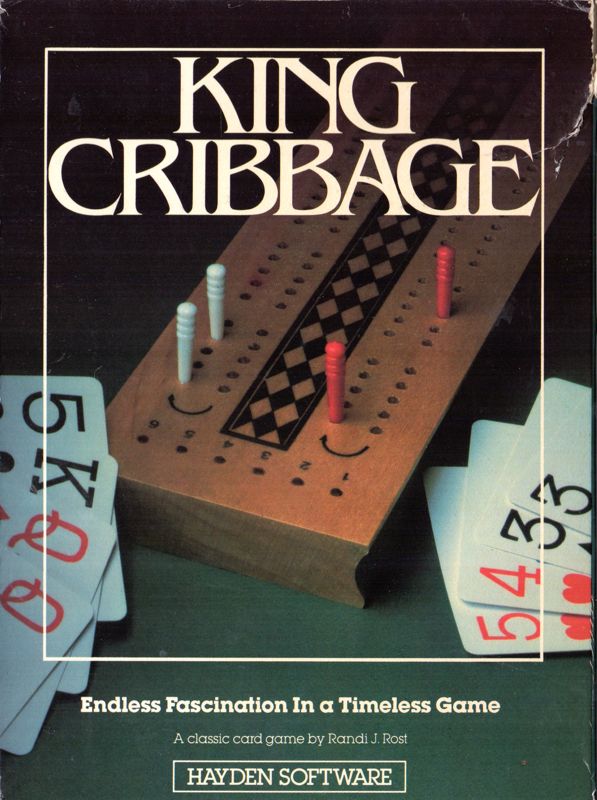 Front Cover for King Cribbage (Commodore 64)