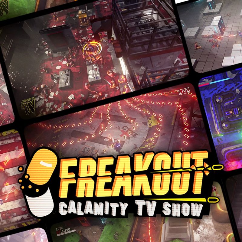 Front Cover for Freakout: Calamity TV Show (PlayStation 4) (download release)