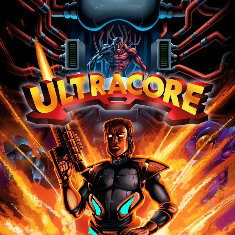 Front Cover for Ultracore (PS Vita and PlayStation 4) (download release)