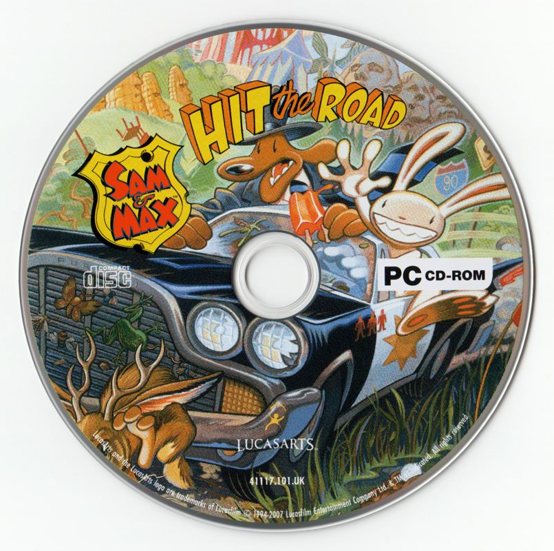 Media for Sam & Max: Hit the Road (DOS and Windows) (LucasArts Classic release)