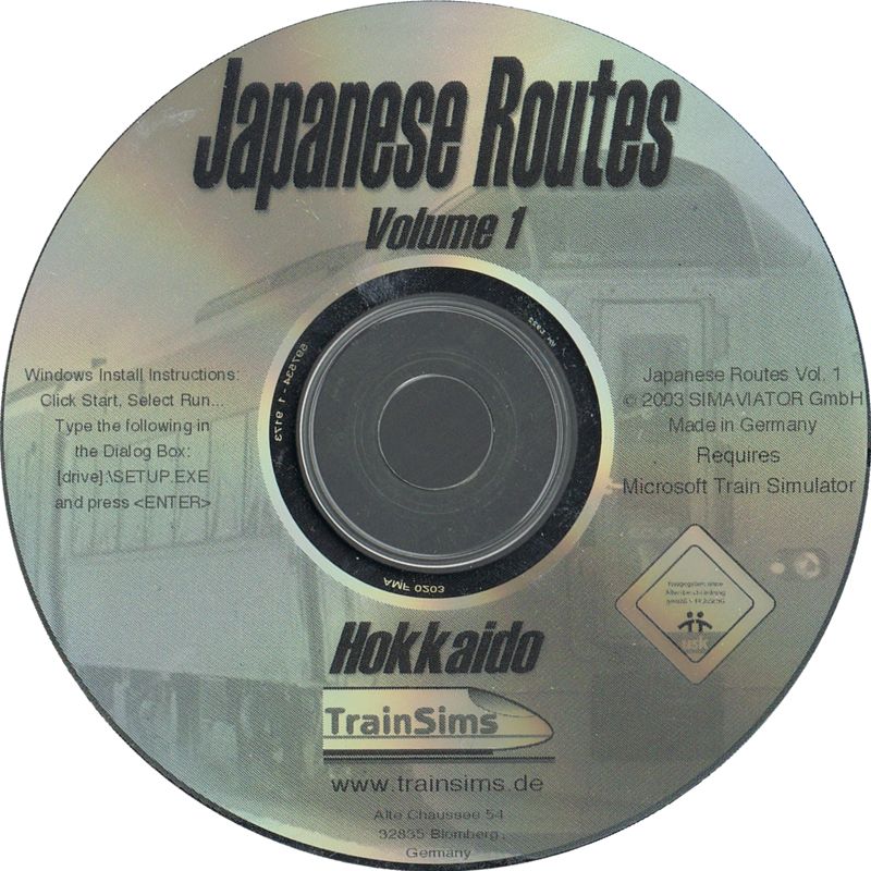 Media for Japanese Routes: Volume 1 (Windows)