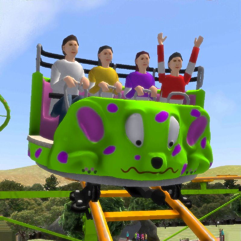 Front Cover for Theme Park Simulator (iPad and iPhone)