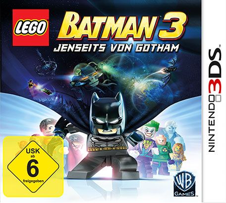 Front Cover for LEGO Batman 3: Beyond Gotham (Nintendo 3DS) (download release)
