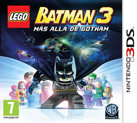Front Cover for LEGO Batman 3: Beyond Gotham (Nintendo 3DS) (download release)