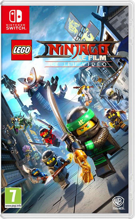Front Cover for The LEGO Ninjago Movie Video Game (Nintendo Switch) (download release)