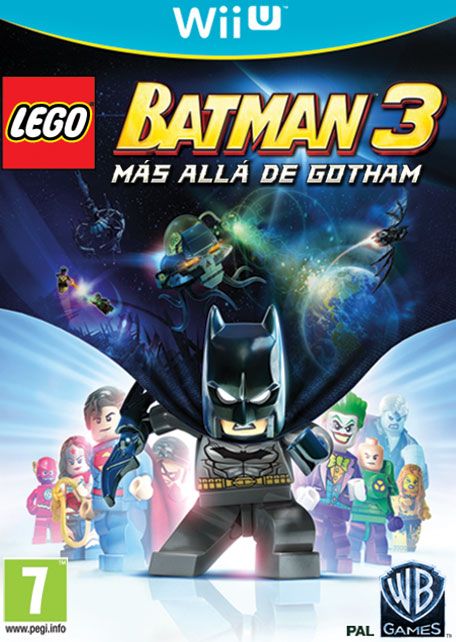 Front Cover for LEGO Batman 3: Beyond Gotham (Wii U) (download release)