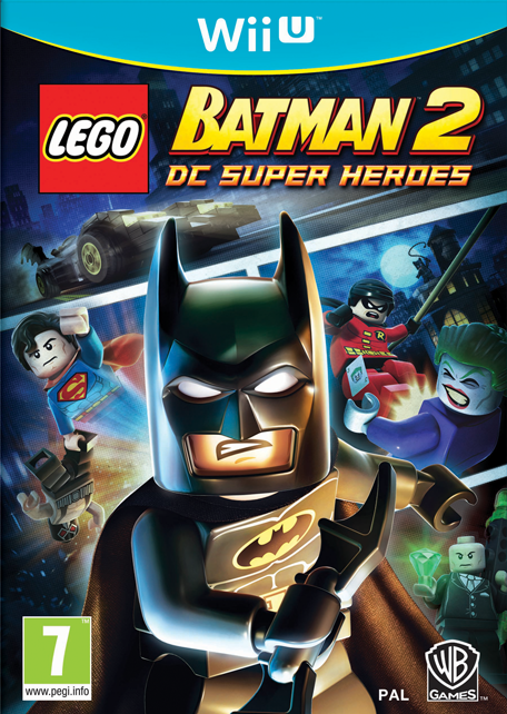 Front Cover for LEGO Batman 2: DC Super Heroes (Wii U) (download release)