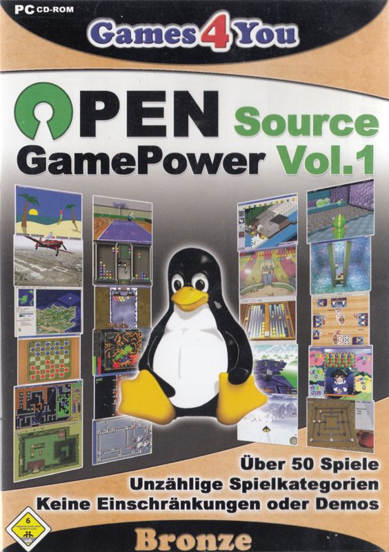 Front Cover for OpenSource Game Power Vol. 1 (Windows)
