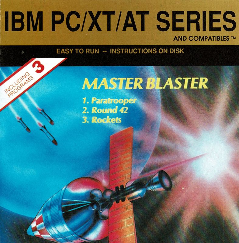 Front Cover for Master Blaster (DOS)