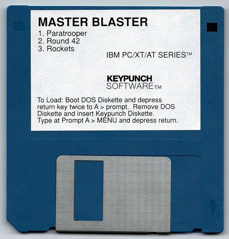 Media for Master Blaster (DOS)