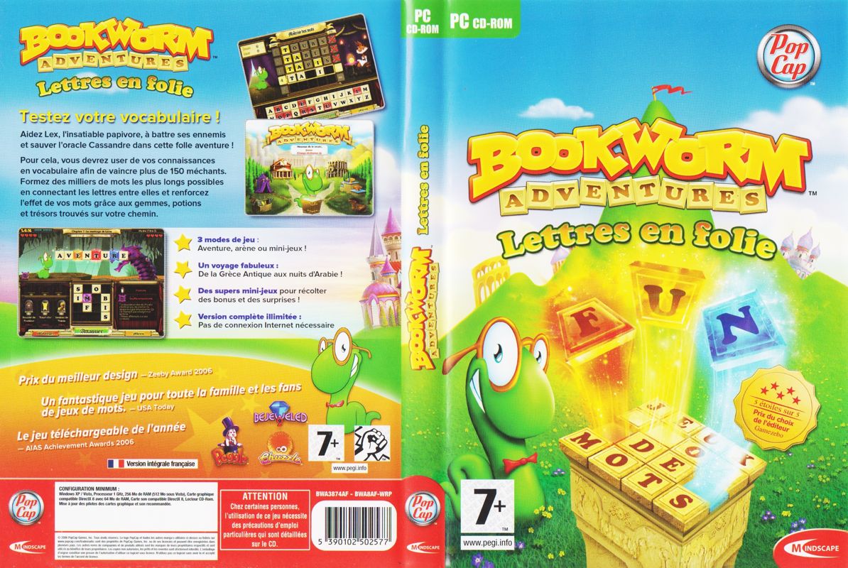 Full Cover for Bookworm Adventures (Windows)