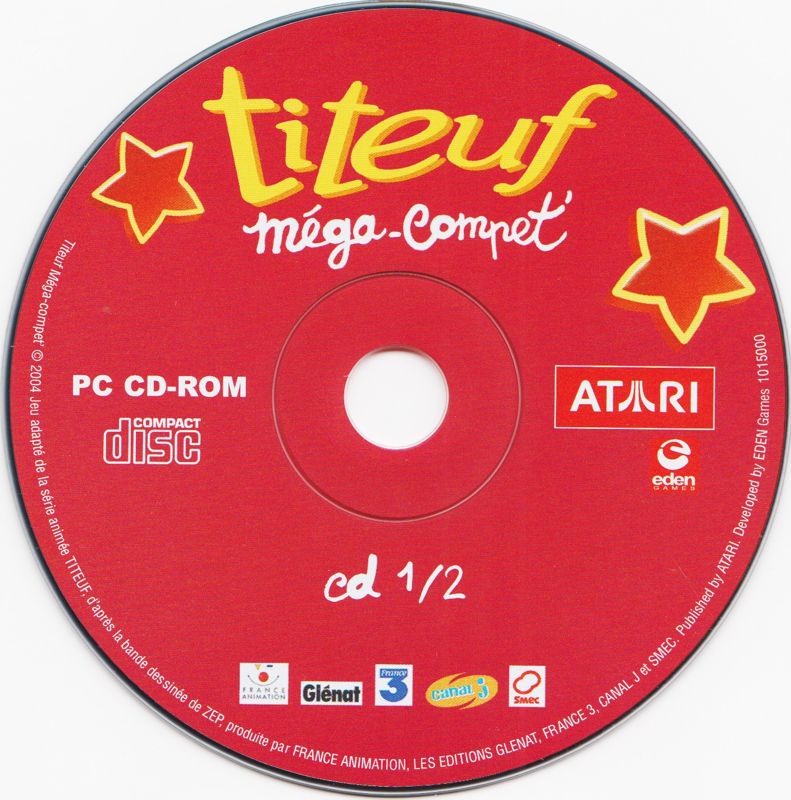 Media for Titeuf: Méga compet' (Windows): Disc 1
