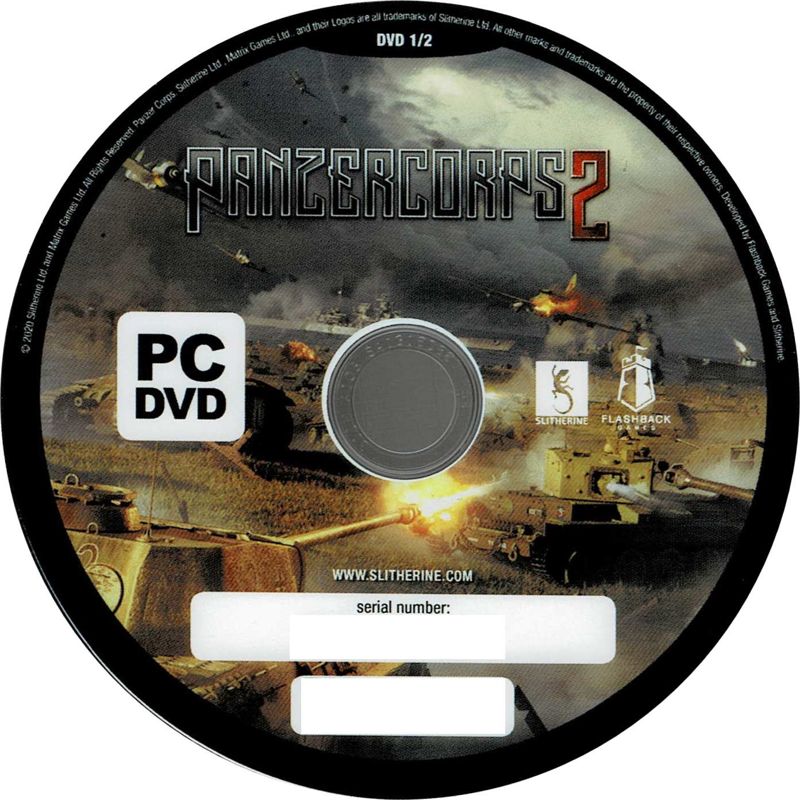 Media for Panzer Corps 2 (Windows) (Mail Order release): Disc 1
