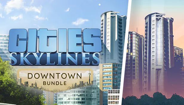 Front Cover for Cities: Skylines - Downtown Bundle (Linux and Macintosh and Windows) (Humble Store release)