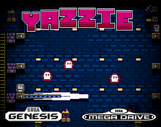 Front Cover for Yazzie (Genesis) (itch.io release)