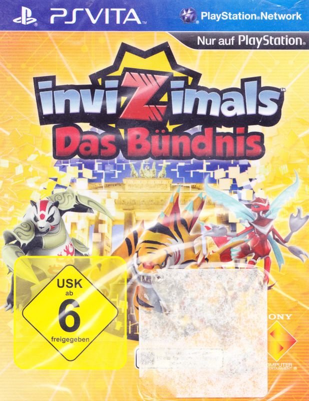 Front Cover for InviZimals: The Alliance (PS Vita)