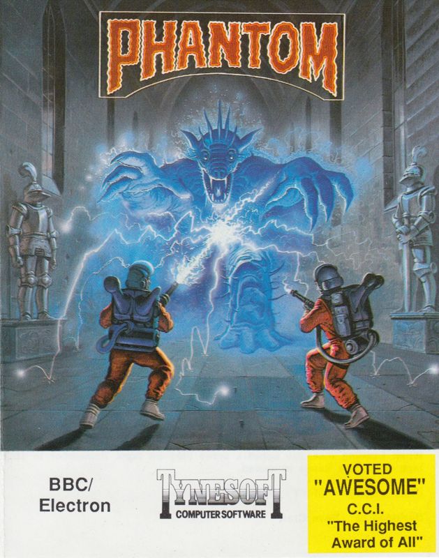 Front Cover for Phantom (BBC Micro and Electron)