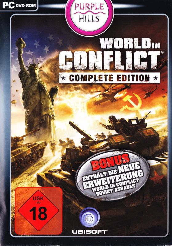 Front Cover for World in Conflict: Soviet Assault (Windows) (Purple Hills release (alternate))