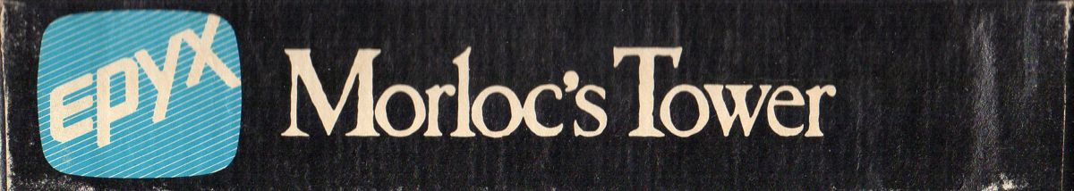 Spine/Sides for Dunjonquest: Morloc's Tower (Atari 8-bit): Top/Bottom