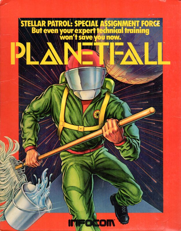 Front Cover for Planetfall (DOS) (Folio Edition)
