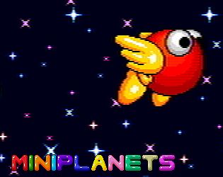 Front Cover for Miniplanets (Genesis) (itch.io release)