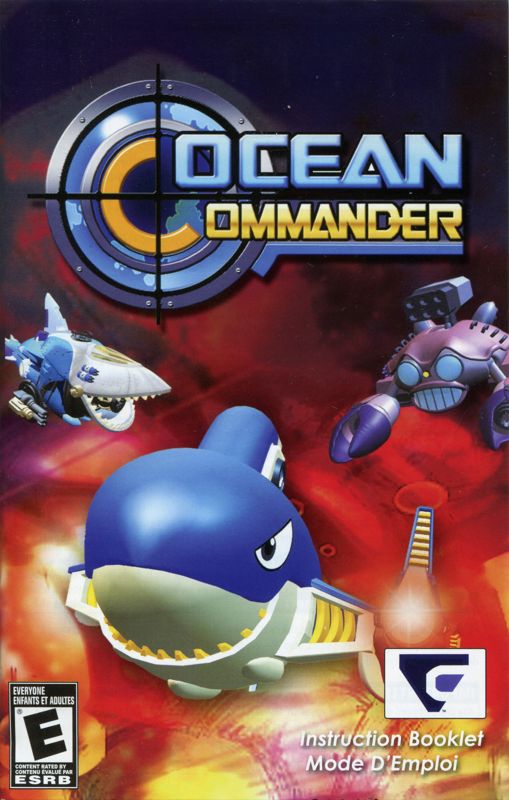 Manual for Ocean Commander (Wii): Front
