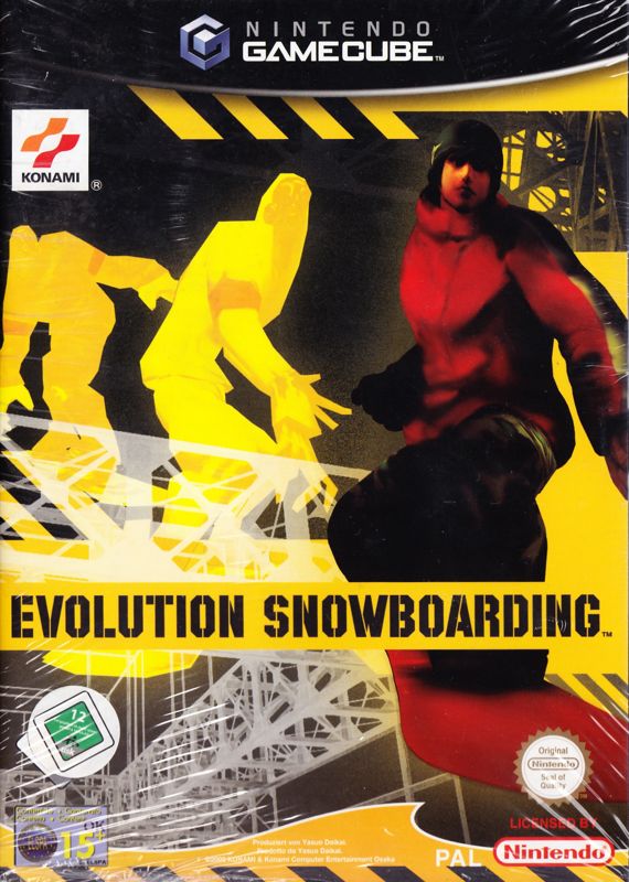Front Cover for Evolution Snowboarding (GameCube)