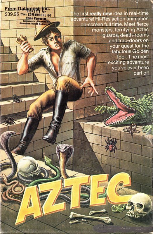 Front Cover for Aztec (Commodore 64)