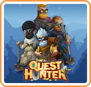 Front Cover for Quest Hunter (Nintendo Switch) (download release): 1st version