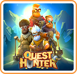 Front Cover for Quest Hunter (Nintendo Switch) (download release): 2nd version