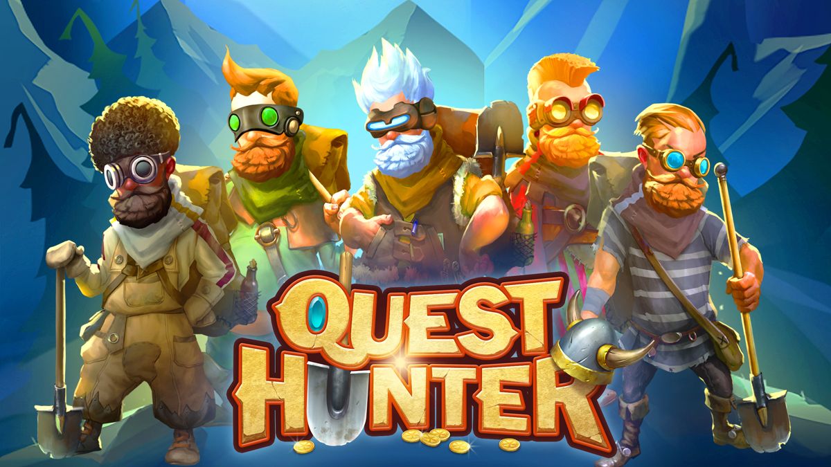 Front Cover for Quest Hunter (Nintendo Switch) (download release): 3rd version