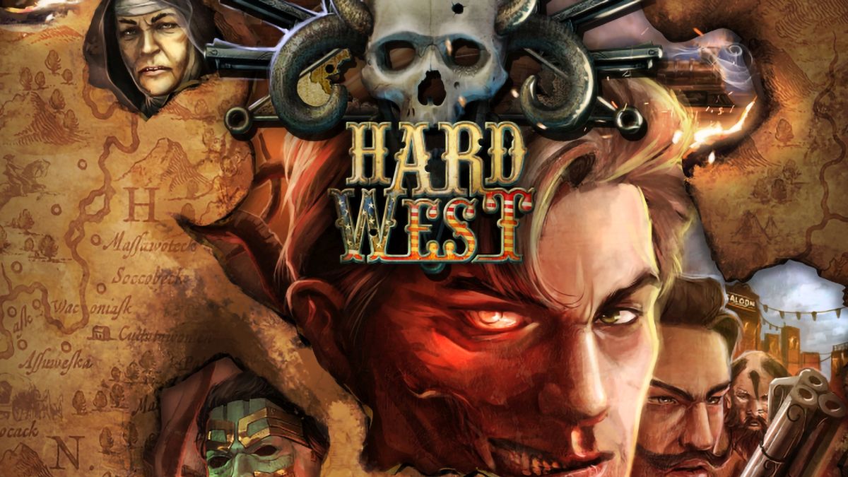 Front Cover for Hard West (Nintendo Switch) (download release): 2nd version