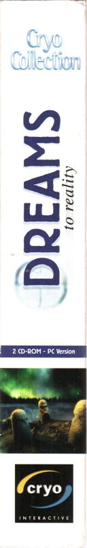 Spine/Sides for Dreams to Reality (DOS and Windows) ("Cryo Collection' Budget Price 1999 Re-edition): Left
