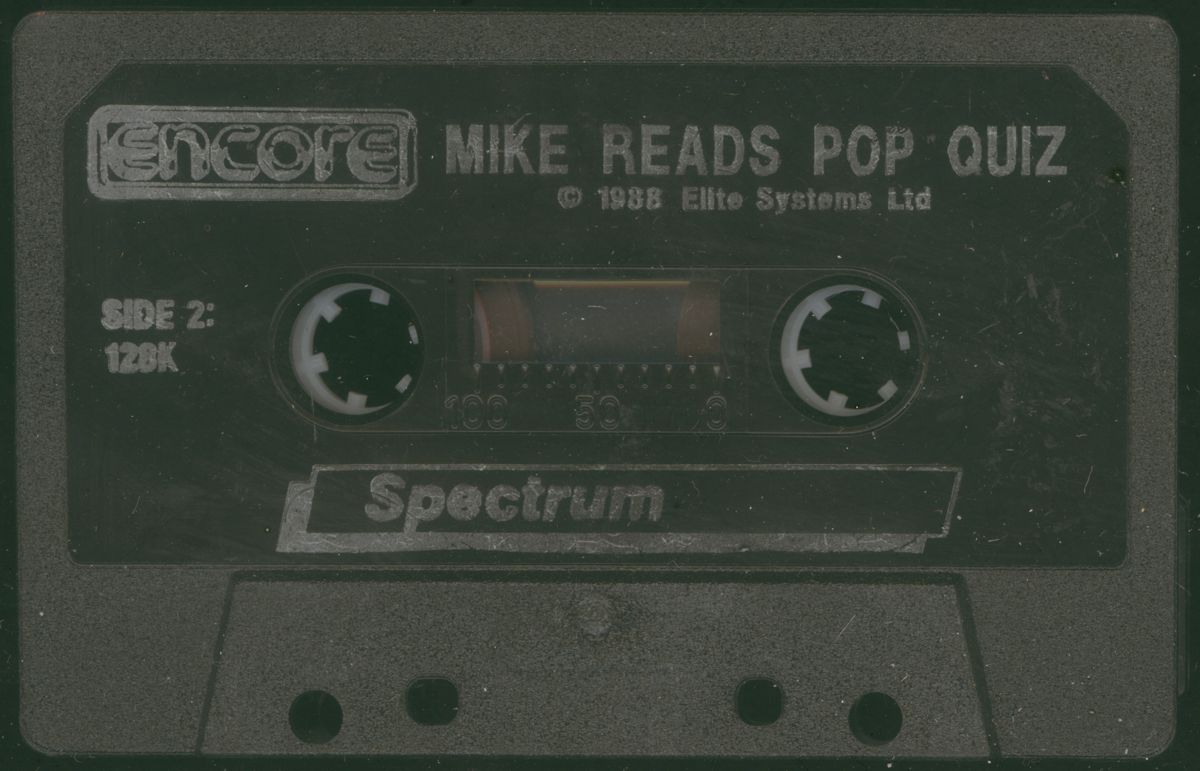 Media for Mike Read's Computer Pop Quiz (ZX Spectrum): Side 2: 128K